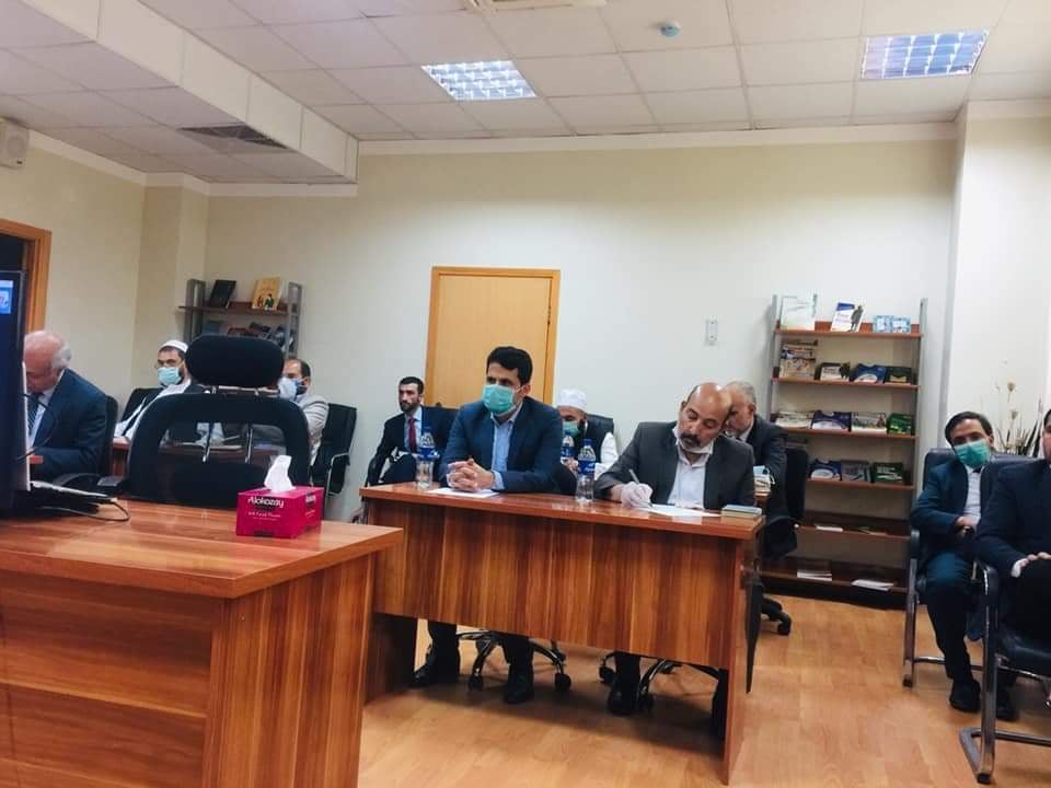 video conference between science academy of Tatarstan and academy of science of afghanistan