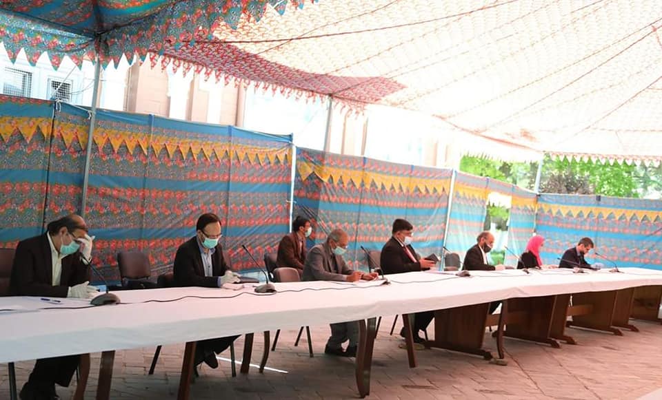 جلسه کمیتۀ بازنگری ساختاری تشکیلاتی و فعالیت های اکادمی علوم برگزار شد