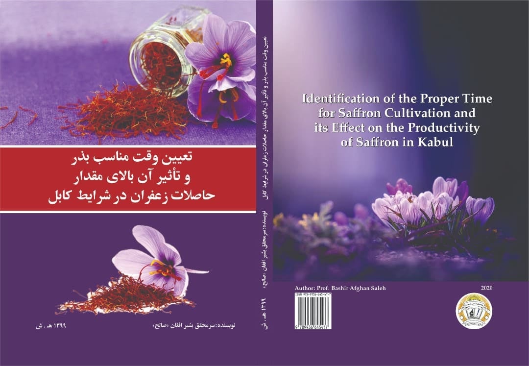 تعیین وقت مناسب بذر و تأثیر آن بالای مقدار حاصلات زعفران در شرایط کابل