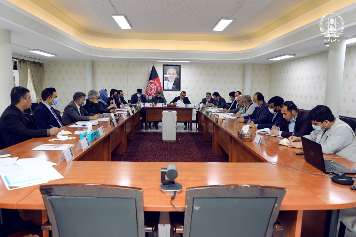 د احمد شاه بابا د امپراطورۍ د (۲۷۵)يمې کلیزې د  تدویر کمېسیون لومړنۍ غونډه