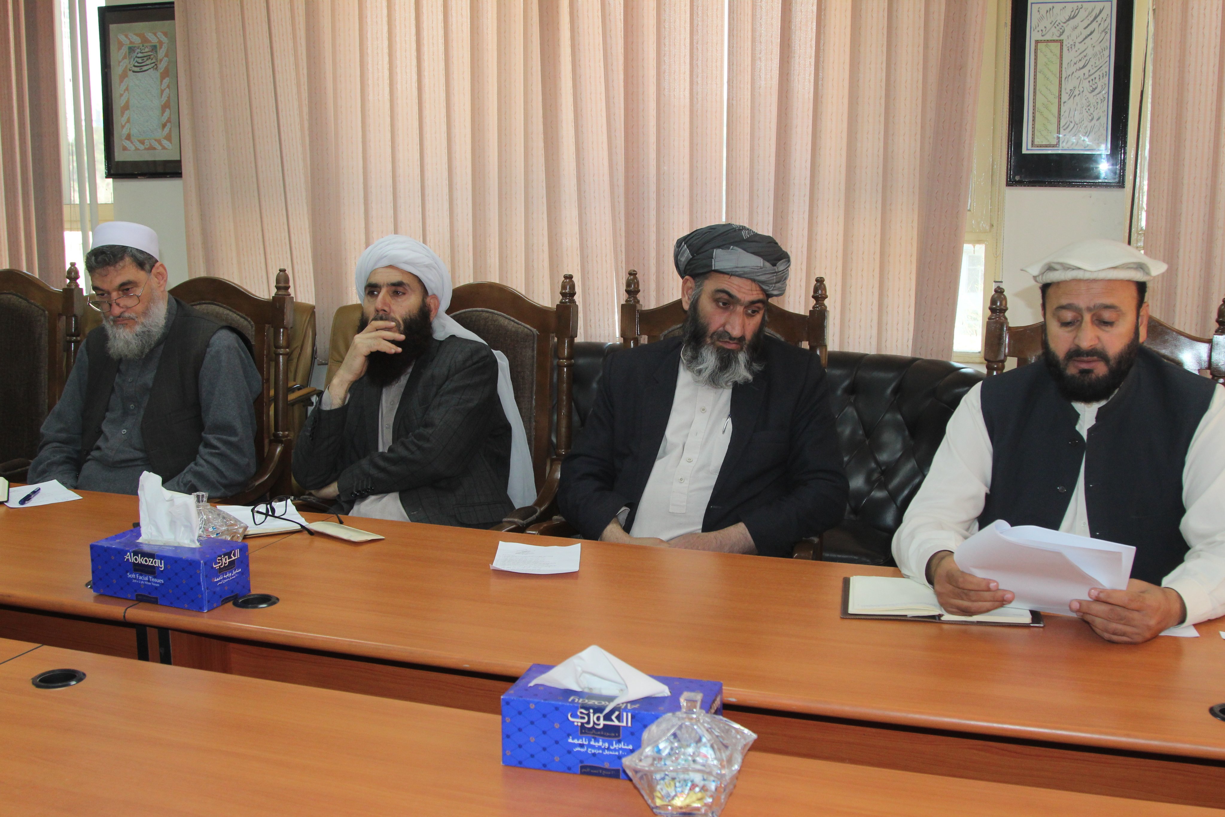 د علومو اکاډمۍ د علمي شورا غونډه